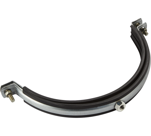 Хомут для воздуховода SHUFT с резиновым профилем 560 мм шпилька НС-1425478