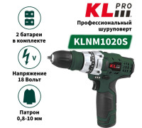 Аккумуляторная дрель-шуруповерт KLPRO KLNMS 12 В 2.0 Ач Li-ion KLNMS
