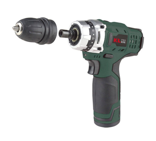 Аккумуляторная дрель-шуруповерт KLPRO KLNMS 12 В 2.0 Ач Li-ion KLNMS