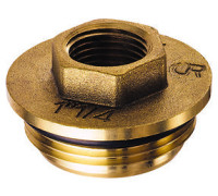 Переходник FAR FK 4199 1141 1 1/4 НР x 1 ВР с уплотнением латунный FK 4199 1141