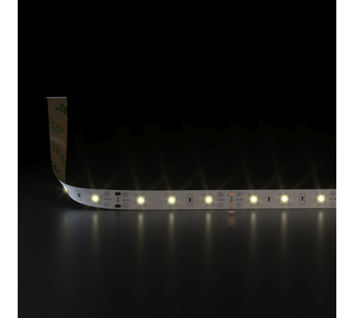 Комплект светодиодной ленты 12 В 4,8 Вт 60 Led/м 2835 IP20, теплый белый 3300K, 5 м Набор светодиодной ленты 12V 4,8W 60Led 2835 IP20 теплый белый, 5м