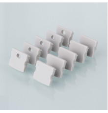 Комплект заглушек для накладного алюминиевого профиля светодиодной ленты (10 пар) ZLL-2-ALP001-R