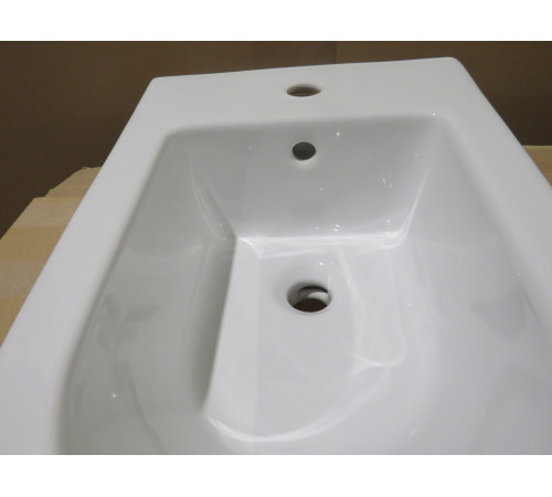 Биде подвесное GSI Kube X 550x360 мм с отверстием под смеситель без крепежа 9465111