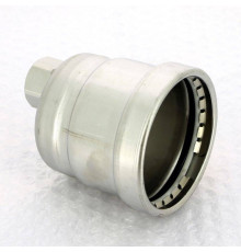 Заглушка Viega Sanpress Inox XL 76.1x3/4 нержавеющая сталь с отверстием ВР 557874