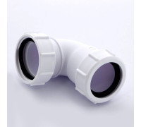 Отвод компрессионный McAlpine 90° 1 1/2х40 мм 40FS