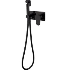 Гигиенический душ встраиваемый Boheme Spectre со смесителем черный 457-B