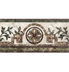 Бордюр Europa Ceramica Losanga Roma Gris 22.5х45 см х9999002761