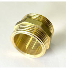 Ниппель прямой LD Pride 1 1/4 латунь LD.65.501.32