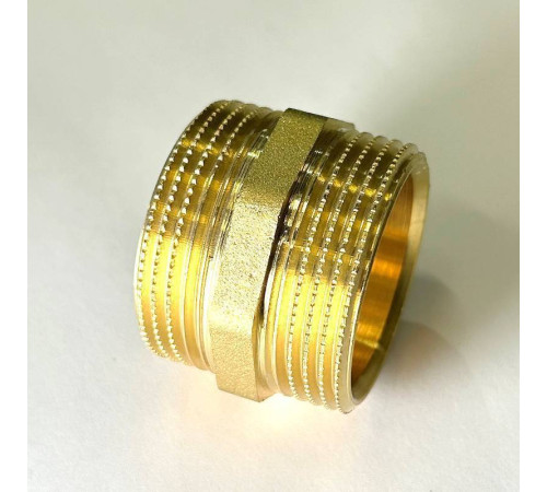 Ниппель прямой LD Pride 1 1/4 латунь LD.65.501.32