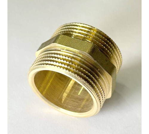 Ниппель прямой LD Pride 1 1/4 латунь LD.65.501.32