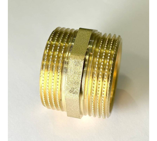 Ниппель прямой LD Pride 1 1/4 латунь LD.65.501.32