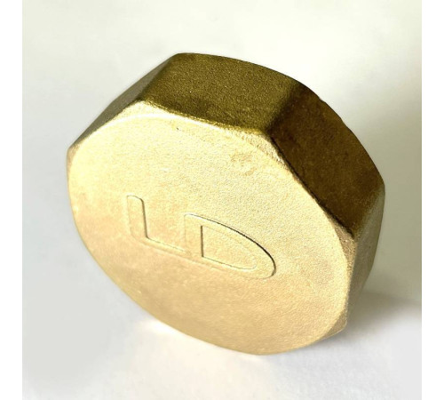 Заглушка резьбовая латунная LD DN32 1 1/4 ВР LD.65.504.32