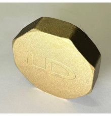 Заглушка резьбовая латунная LD DN50 2 ВР LD.65.504.50