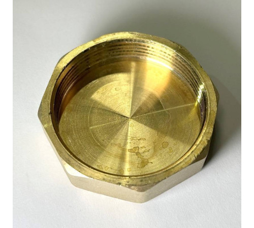 Заглушка резьбовая латунная LD DN50 2 ВР LD.65.504.50