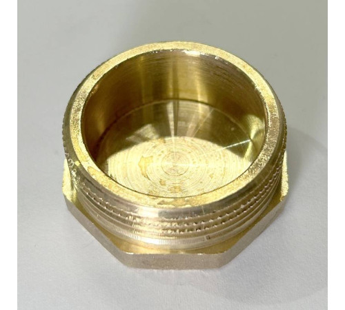 Пробка резьбовая латунная LD DN32 1 1/4 LD.65.505.32