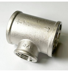 Тройник резьбовой переходной LD 1x1/2x1 ВВВ латунь LD.65.523.25x15x25