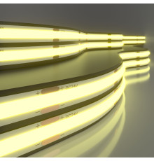 Лента светодиодная 480Led 14W IP20 3300K теплый белый, 5м COB 24V 480Led 14W IP20