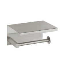 Держатель для туалетной бумаги подвесной Boheme Uno никель матовый 10971-NB