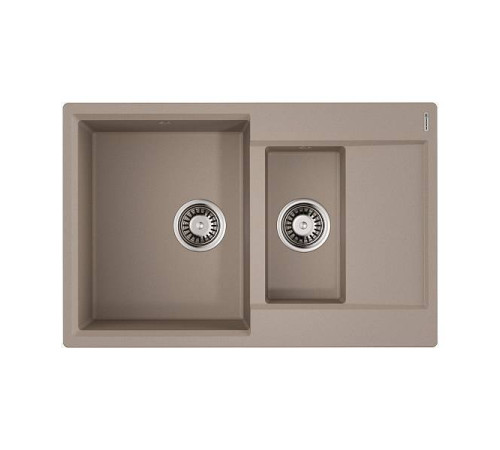 Кухонная мойка Omoikiri Daisen 78-2-SA Artgranit 78х51 см бежевый 4993417