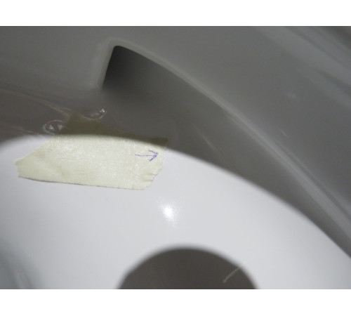 Уценка. Унитаз подвесной безободковый GSI Modo 520х370 мм белый глянцевый 981611_УЦ/13