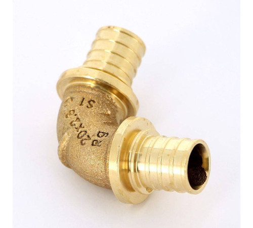 Угольник REHAU RAUTITAN RX 20 мм бронза 377702