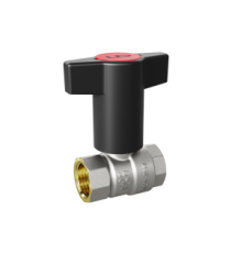 Кран шаровой латунный LD Pride 47.20.В-В.ТР 3/4 вн-вн резьба Т-ручка 47.340.20