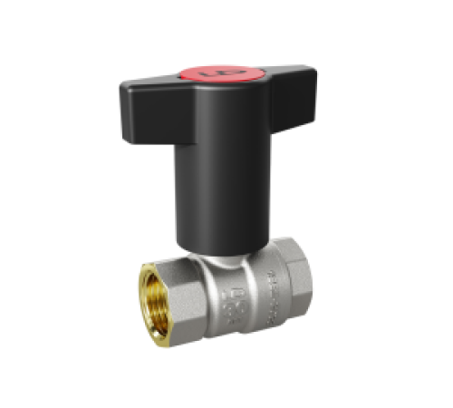 Кран шаровой латунный LD Pride 47.20.В-В.ТР 3/4 вн-вн резьба Т-ручка 47.340.20