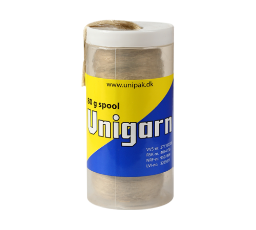 Лен сантехнический Unipak шпуля 80 г 1000080
