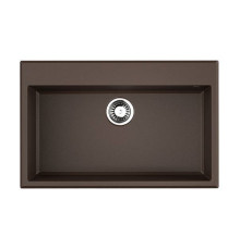 Кухонная мойка Omoikiri Tedori 79-DC Tetogranit 79x51 см темный шоколад 4993952