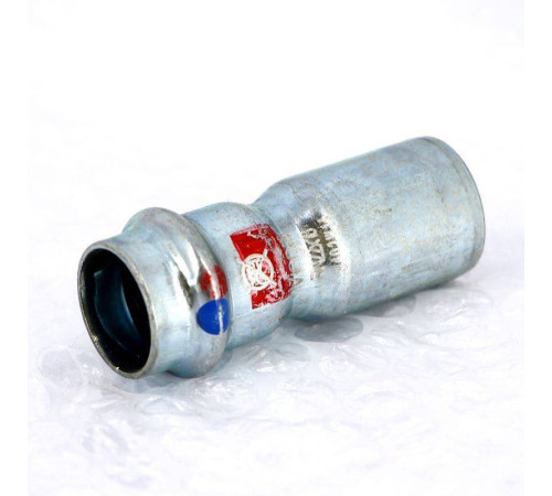 Муфта-вставка пресс Viega Prestabo Labs-free 22 мм оцинкованная сталь 715229