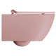 Унитаз подвесной безободковый GSI Pura 550x360 мм Swirlflush Blush Matte 8815FR524