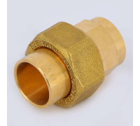 Разъемное соединение Viega 94343 пайка-пайка с плоской прокладкой 18 мм 122249