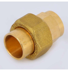 Разъемное соединение Viega 94343 пайка-пайка с плоской прокладкой 18 мм 122249