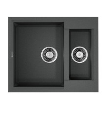 Кухонная мойка Omoikiri Sakaime 60-2-PL Tetogranit 60x50 см платина 4993915