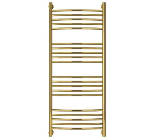 Полотенцесушитель водяной Сунержа Богема+ с полкой 500x1200 мм золото 03-0221-1250