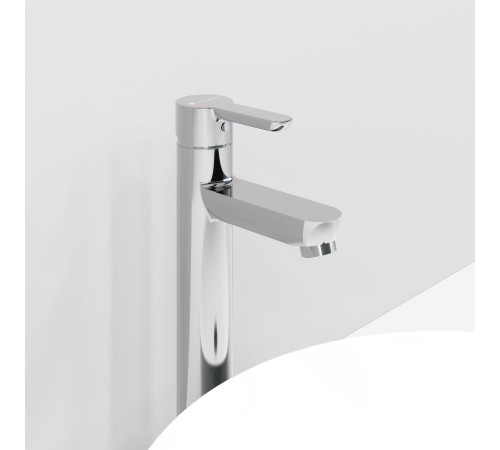 Смеситель для раковины Laparet Legna высокий хром N3014402LPT