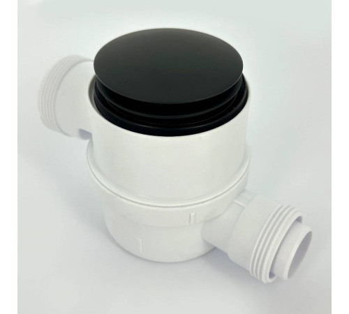 Слив-перелив для ванны McAlpine MRB11-MBL 330-700х34 мм матовый черный MRB11-MBL