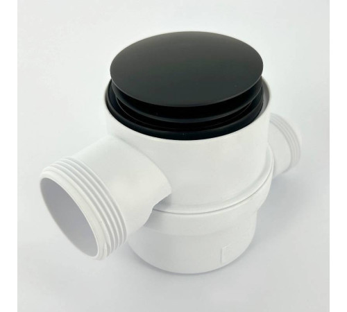 Слив-перелив для ванны McAlpine MRB11-MBL 330-700х34 мм матовый черный MRB11-MBL