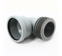 Отвод канализационный McAlpine 90° 110 мм L175 мм WC-CON8