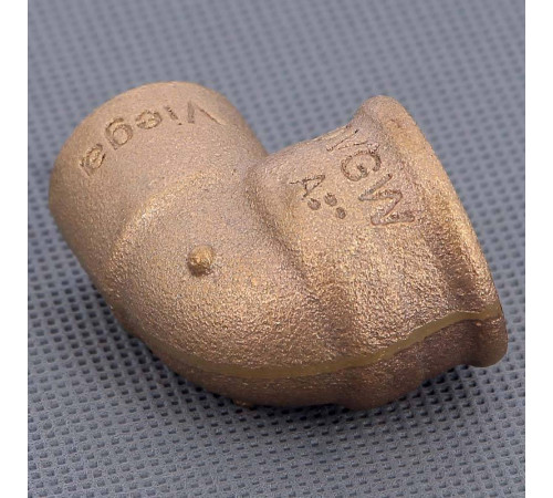 Угол 90° бронзовый Viega 94090G пайка-ВР 22x3/4 107581