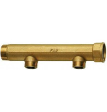 Коллектор нерегулируемый FAR 1 ВР-НР 2 отвода 1/2 НР межосевое 100 мм FK 3616 112