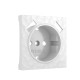 Накладка для розетки USB (Hammer белый) W1279501