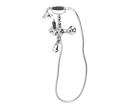 Смеситель для ванны Boheme Tradizionale с душевым комплектом хром 263-BLC
