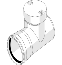 Ревизия REHAU RAUPIANO PLUS 50 мм 11204451001