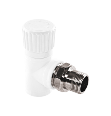 Вентиль радиаторный TEBO PP-R угловой 25x3/4 10-110401-025
