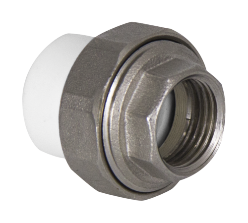 Муфта комбинированная разъемная TEBO PP-R 40х1 1/4 ВР Американка 015020810