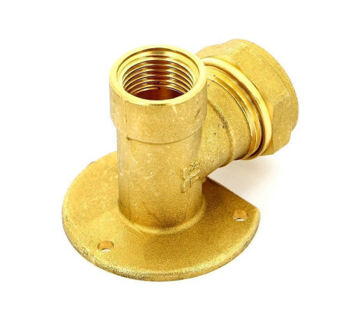 Водорозетка обжимная Tiemme 22x1/2 ВР латунь 1100137