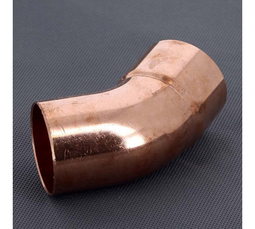 Угол медный 45 градусов однораструбный под пайку Viega 54 мм 114916