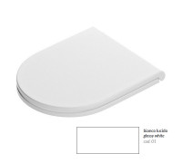 Сиденье для унитаза Artceram File 2.0 Flat Soft Close белое глянцевое FLA016 01 71
