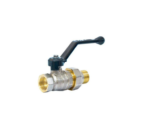 Кран шаровой LD Pride НВ 1/2 компактный с разъемным соединением ручка 47.307.15.2